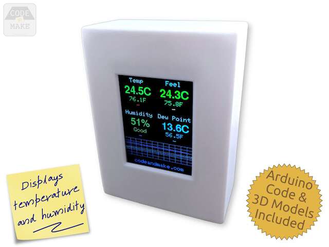 Arduino Thermometer Display - Code and Make