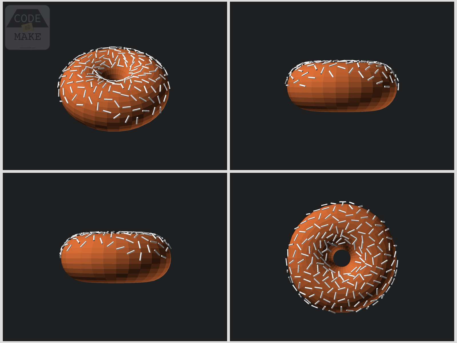 Bitten Doughnut - Code and Make